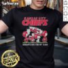 Top Peanuts Characters Kansas City Chiefs Sundays Are For My Team T-Shirt featuring iconic characters in team colors.