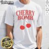 Good Cherry Bomb Cherry On Top Of A Beautiful Life T-Shirt featuring a vibrant cherry graphic on a stylish tee.