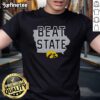 Good Iowa Hawkeyes Beat Iowa State Cyclones T-Shirt featuring team colors and logo, perfect for game day fans.