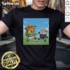 Good Taco Sombrero Mexico vs Sushi Japan soccer t-shirt featuring vibrant graphics celebrating cultural food rivalry.