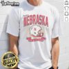 Hot Nebraska Cornhuskers Prime Play T-Shirt in red featuring the team logo, perfect for game day and fan apparel.