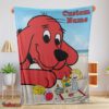 Nice Clifford's Puppy Days Emily Elizabeth Beach Blanket Fleece Customized Blanket