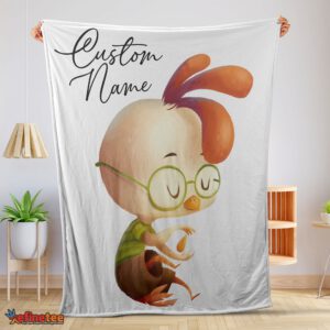 Nice Disney Chicken Little Meditative Pose Blanket Fleece Customized Blanket