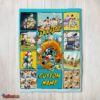 Nice Disney Ducktales Cartoon Collage Blanket Fleece Customized Blanket