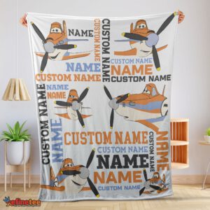 Nice Disney Dusty Crophopper Blanket Fleece Customized Blanket