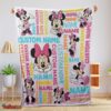 Nice Disney Minnie Mouse Blanket Fleece Customized Blanket