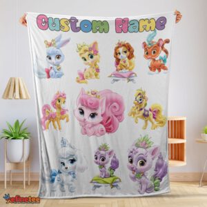 Nice Disney Princess Palace Pets Blanket Fleece Customized Blanket