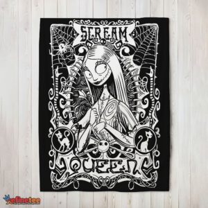 Nice Disney The Nightmare Before Christmas Sally Scream Queen Blanket Fleece Customized Blanket
