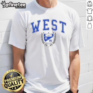 Nice Kenmore West Varsity Golf Logo Buffalo T-Shirt featuring a stylish design for golf enthusiasts and school spirit.