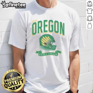 Alt Text: Nice Oregon Ducks Prime Play T-Shirt featuring vibrant team colors and logo, perfect for fans and game day.