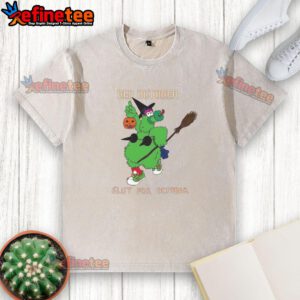 Alt Text: Philadelphia Phillies' Phillie Phanatic in a Red October Halloween T-shirt, perfect for sports fans celebrating October.