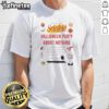Nice Seinfeld Halloween Party About Nothing T-Shirt featuring iconic characters and festive design for fans of the show.