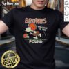 Nice Snoopy Browns Welcome To The Pound T-Shirt featuring Snoopy with a playful design for dog lovers and fans.