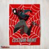 Nice Spider Man Into The Spider Verse Miles Morales Blanket Fleece Customized Blanket