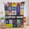Nice Star Wars Characters Cartoon Cute Customized Blanket