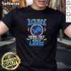 Official I May Live In Alaska But On Game Day My Heart And Soul Belongs To Detroit Lions T-Shirt design featuring team colors.