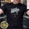 Official Las Vegas Raiders Born X Raised 'Just Win Baby' T-Shirt showcasing team spirit and pride in black and silver colors.