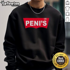 Official Lena Nitro Penis Logo Sweatshirt featuring bold logo design on a stylish, comfortable fabric.
