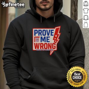 Alternative view of Official Prove Me Wrong Justice For Charlie Kirk T-Shirt