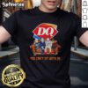 Alt Text: Original Dairy Queen X Horror Movies Halloween T-Shirt with 'You Cant Sit With Us' design, perfect for spooky season.