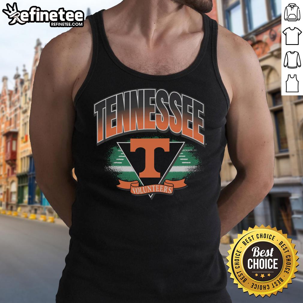 Original Tennessee Volunteers Arena Fade Tank Top featuring bold team colors and logo, perfect for game day attire.