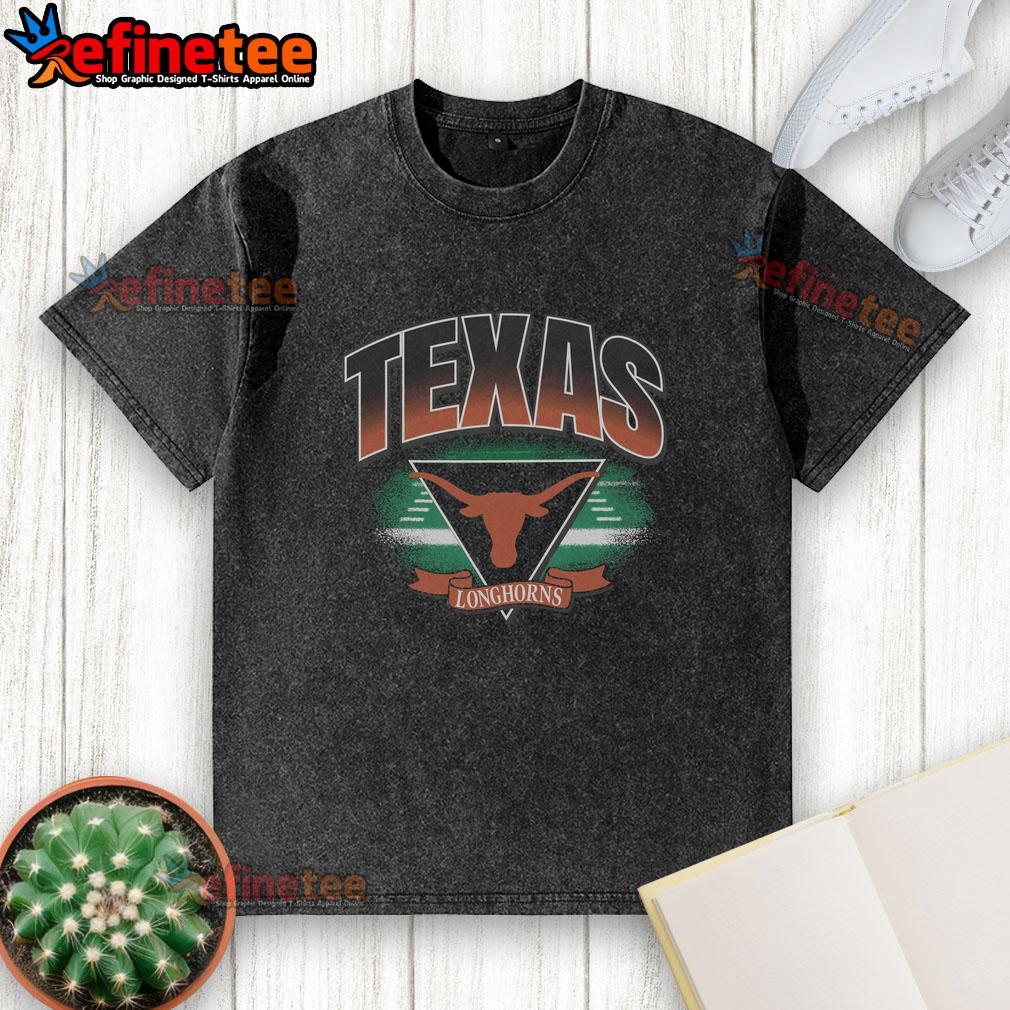 Original Texas Longhorns Arena Fade Washed T-Shirt, featuring a vintage design and vibrant team colors.