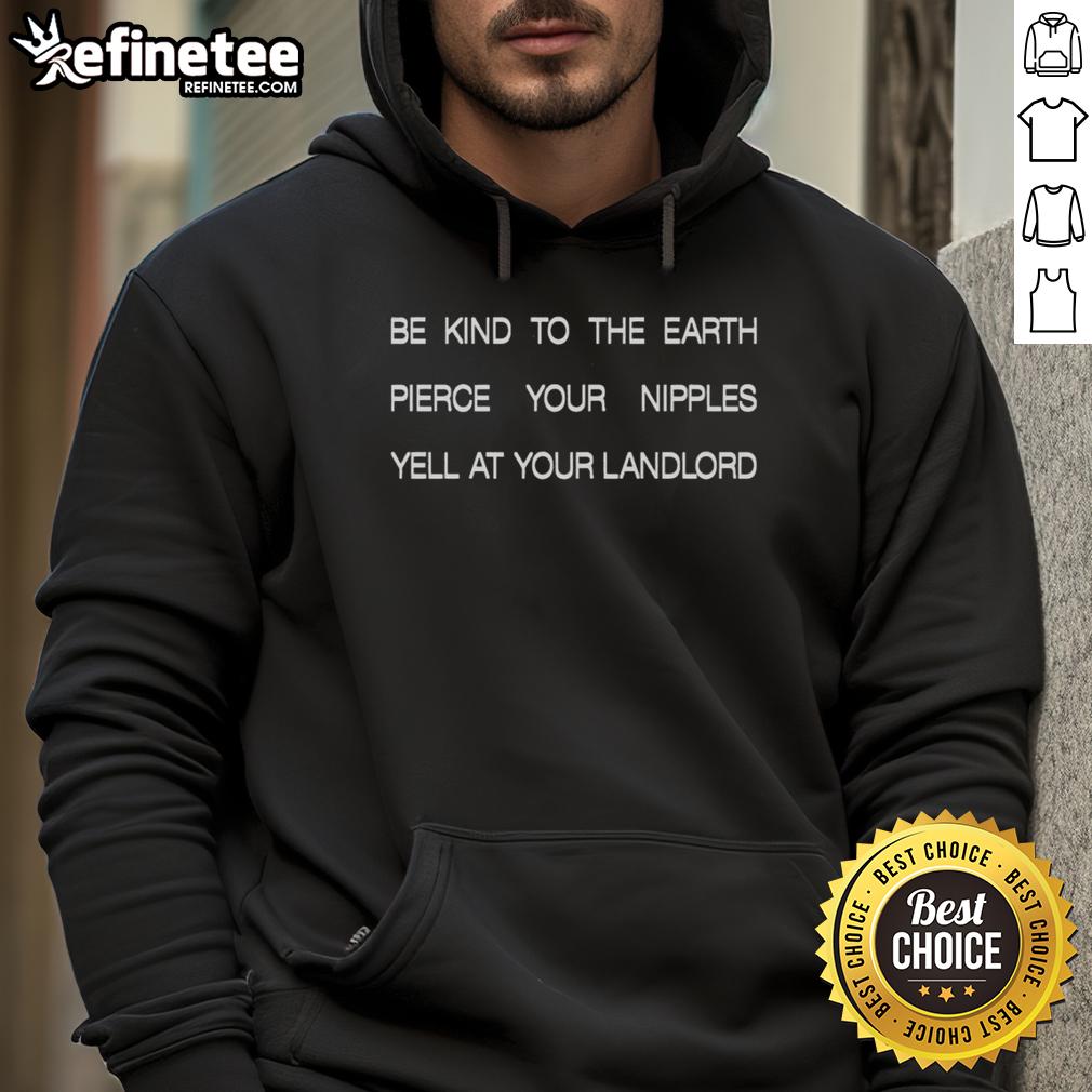 Premium Be Kind to the Earth hoodie featuring a bold graphic, perfect for expressing your style and values.