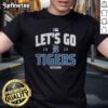 Premium Detroit Tigers Baseball 2025 postseason 'Let's Go Team' T-shirt featuring team colors and logo for fans.