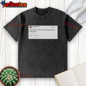 Alt Text: Premium Jimmy Kimmel X Idea Find Real Things To Be Mad About washed t-shirt in casual style, perfect for fans.