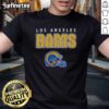 Premium Los Angeles Rams Throwback T-Shirt featuring vintage design, perfect for fans and collectors of NFL apparel.