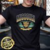 Premium Missouri Tigers Vintage Arena Fade T-Shirt in gray, showcasing a classic design for true Tigers fans.
