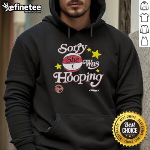 Premium Sorry She Was Hooping Indiana Fever 2025 WNBA Playoffs Hoodie showcasing team spirit and style.