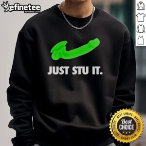 Premium Stu Feiner Just Stu It Sweatshirt in stylish design, perfect for casual wear and sports enthusiasts.