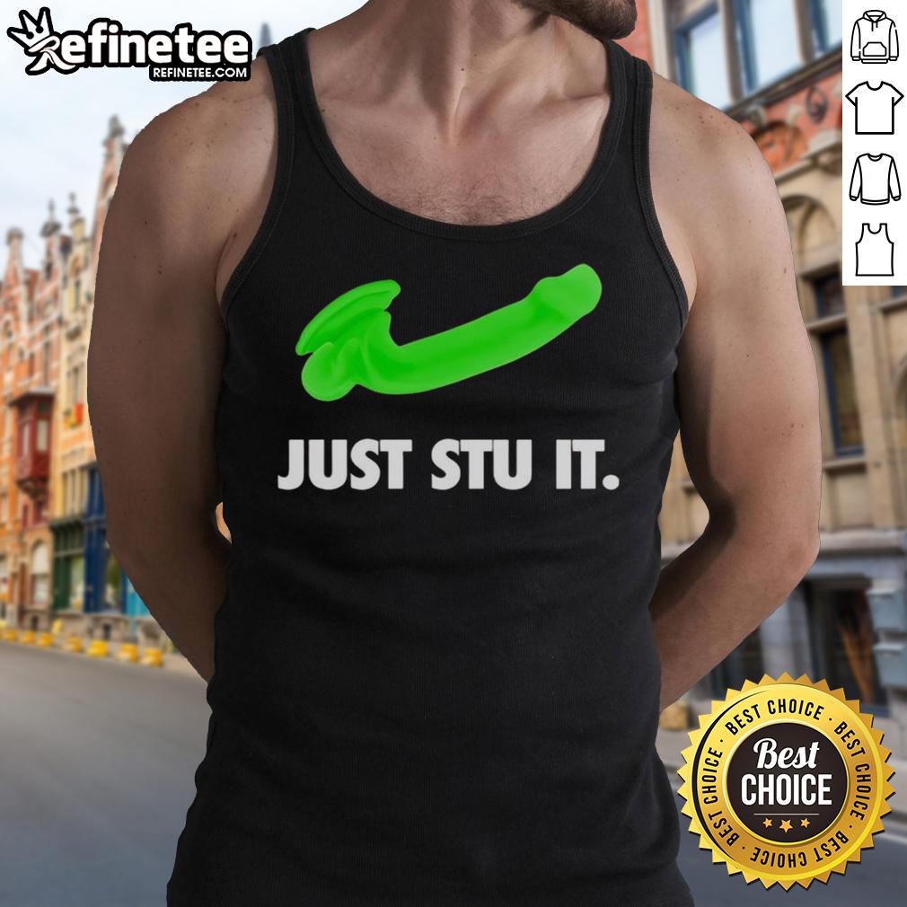 Premium Stu Feiner Just Stu It tank top in stylish design, perfect for casual wear and sports activities.