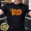Pretty Starscream Thunder Cracker Barrel Transformers cartoon T-shirt featuring vibrant graphics of iconic characters.