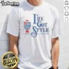 Alt Text: Top Heileman's Old Style Beer 'I've Got Style' T-Shirt featuring vintage graphics and a classic design.