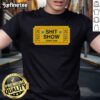 Funny Shit Show Ticket Vinyl T-Shirt featuring a vibrant graphic design, perfect for comedy fans and unique casual wear.