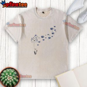 Good Dandelion Flower Penn State Nittany Lions Football Logo Washed T-Shirt design featuring vibrant colors and logo detail.