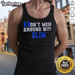 Good Duke Blue Devils Don't Mess Around with Slim Tank Top, showcasing team spirit and style for fans.