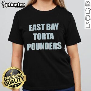 Good East Bay Torta Pounders Ladies Tee showcasing vibrant design for fans of the East Bay Torta Pounders.