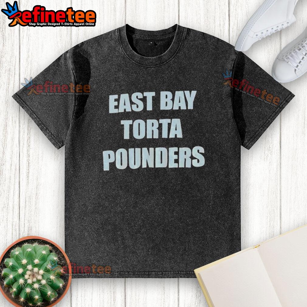 Good East Bay Torta Pounders washed t-shirt featuring a vibrant design, perfect for casual wear and sports enthusiasts.