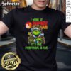 Good Grinch Christmas Tree T-shirt from Family Dollar, featuring 'It's Fine Everything Is Fine' slogan in festive design.