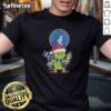 2025 Minnesota Timberwolves Christmas Grinch Santa Hat T-Shirt, perfect holiday apparel for fans and festive occasions.