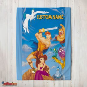 Nice Cartoon Disney Hercules With Friends Blanket Fleece Customized Blanket