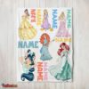 Nice Cartoon Disney Princess Blanket Fleece Customized Blanket