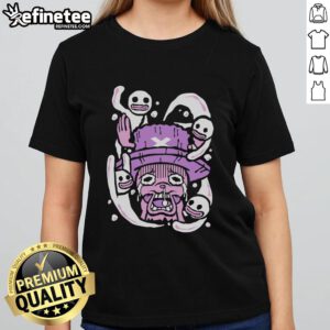Womens Nice Scared Reindeer Tee featuring a playful design, perfect for holiday festivities and cozy winter vibes.
