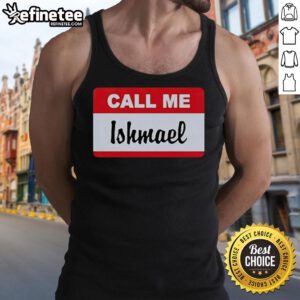 Nice Tom Home Economics Call Me Ishmael tank top featuring a stylish design and comfortable fit for casual wear.