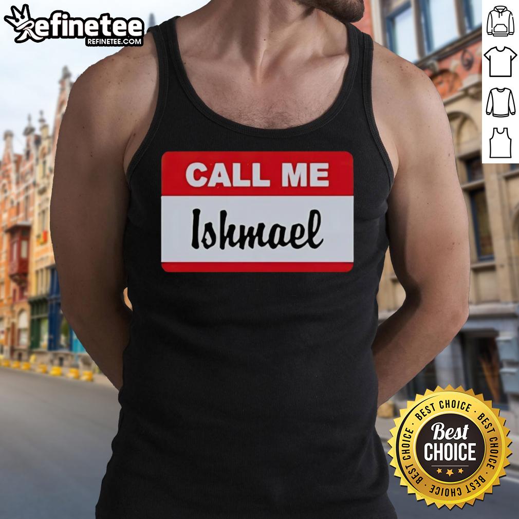 Nice Tom Home Economics Call Me Ishmael tank top featuring a stylish design and comfortable fit for casual wear.
