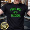 Official Portland Vs Fascism Ice T-Shirt featuring bold graphic design promoting anti-fascism activism in Portland.