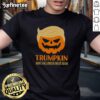Official Trumpkin Make Halloween Great Again MAGA T-Shirt featuring a festive pumpkin design for Halloween enthusiasts.